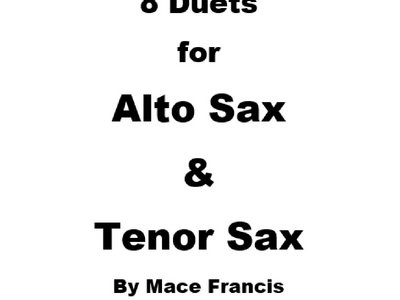 8 Duets for Alto & Tenor Sax (PDF) main photo