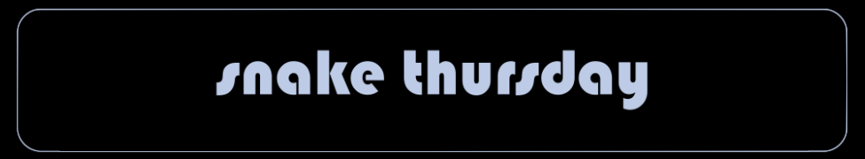 Cruise Mode | Snake Thursday