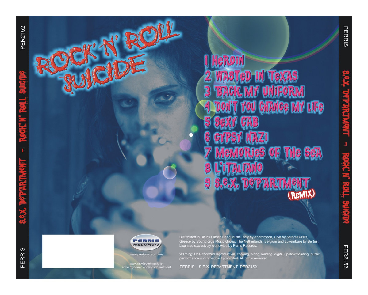 ROCK N ROLL SUICIDE | S.E.X. DEPARTMENT | ROCK N ROLL ARMY