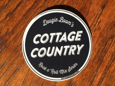 Dougie Boom's Cottage Country Logo Sticker main photo