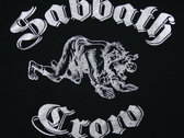 Sabbath Crow werewolf w/baby in mouth t-shirt photo 