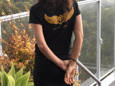 Aea Luz Grow Wings Women's Viscose Bamboo Organic Tee Dress photo 