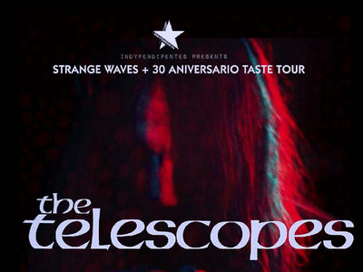 Poster A3 : The Telescopes -  Taste Tour , Madrid 2019 | limited edition 20 copies main photo