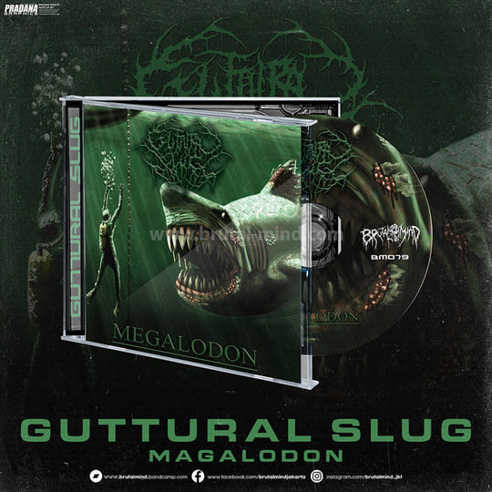 デスメタル Guttural Slug / Megalodon オリジナル盤 Megalodon | Guttural Slug | Brutal Mind