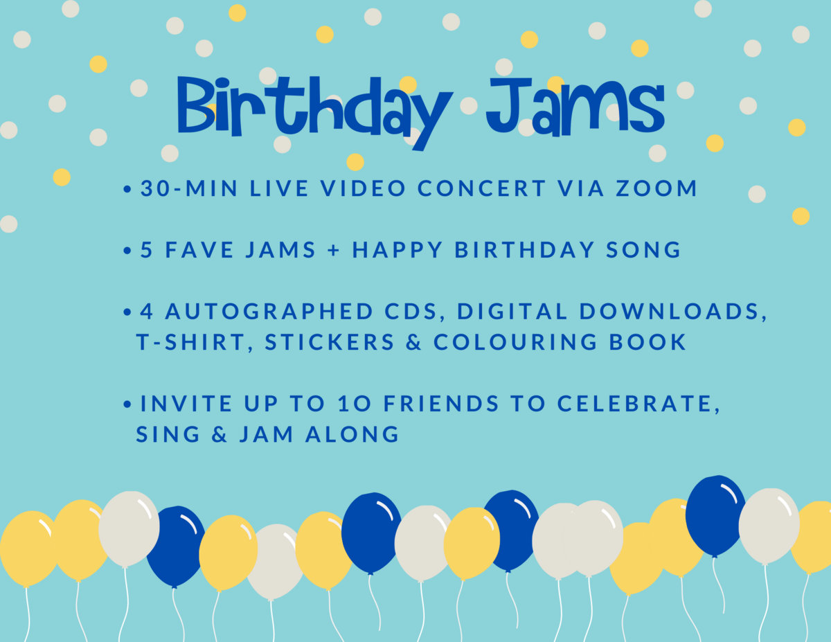 Birthday Jams: 30-min live virtual concert | Will's Jams