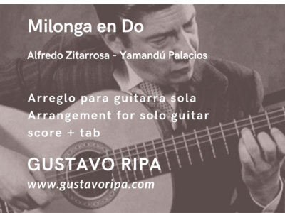 Milonga en Do - Zitarrosa - Palacios main photo