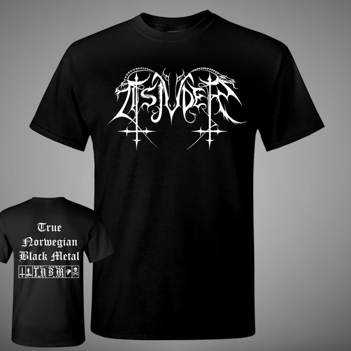 True Norwegian Black Metal T-Shirt (MADE TO ORDER) | Tsjuder