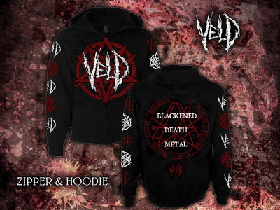 VELD - Blackened Death Metal Hoodie main photo