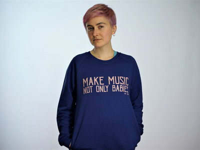 Sweatshirt with unique print main photo