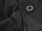 WPT040 - Black Bomber Jacket w/ White Embroidery photo 