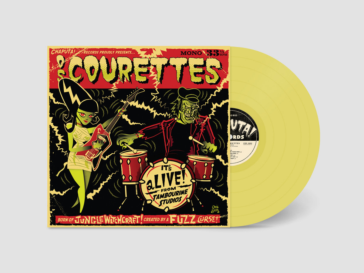 Alive from Tambourine Studios! The Courettes