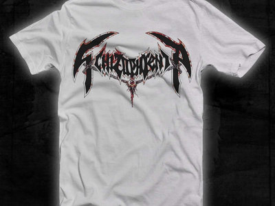 Schizophrenia - Bloody Logo white shirt main photo