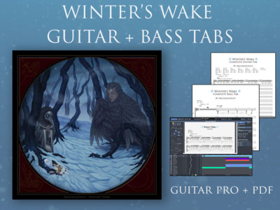 Winter's Wake: Digital Guitar+Bass Tabs (GP7/PDF) main photo