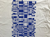 In Tall Buildings - Grid Tee - White/Blue photo 