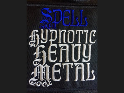 'Hypnotic Heavy Metal' Embroidered Patch main photo
