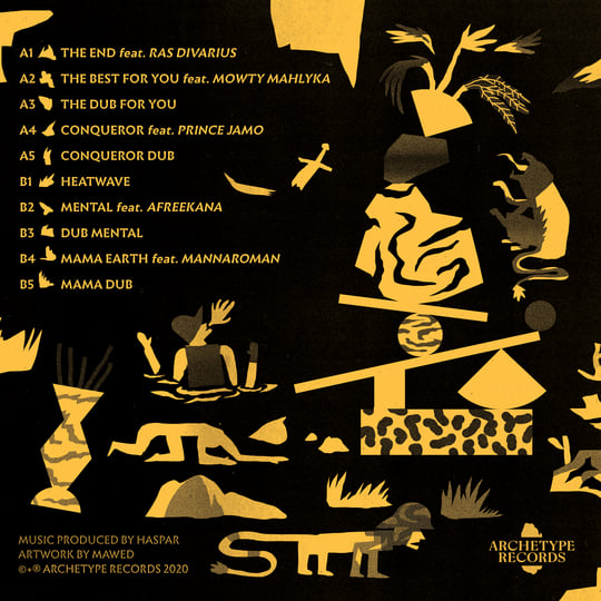 欧LP Haspar Heatwave AR001LP Archetype Records /00267 Haspar - Heatwave (LP)