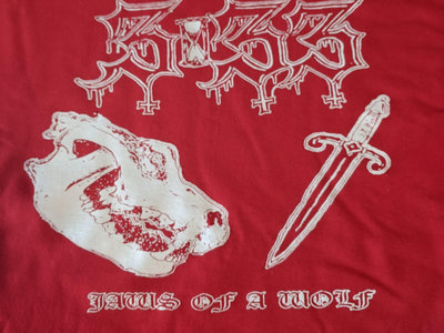 Red Jaws of a Wolf EP T-Shirt SOLD OUT main photo