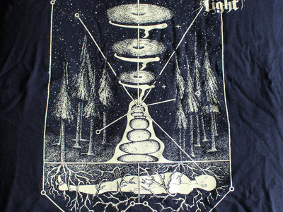"DEAD TO THE COSMOS" T-shirt - black main photo