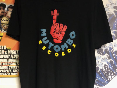 Mutombo Records Logo T-Shirt (black) main photo