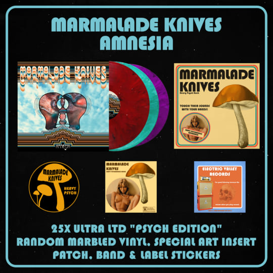 Marmalade Knives - Amnesia | Electric Valley Records