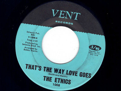 THATS THE WAY LOVE GOES - THE ETHICS main photo