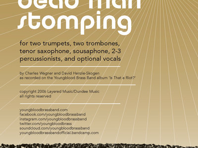 'Dead Man Stomping' Sheet Music (score/parts/mp3) main photo