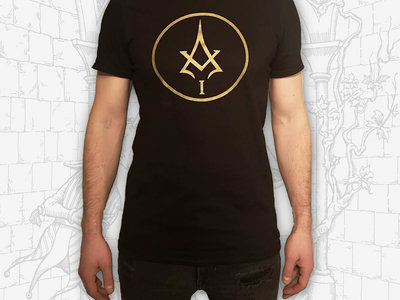 Articulus Illuminatus limited gold flake print t-shirt main photo