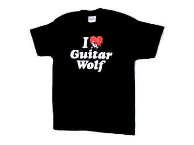 I Love Guitar Wolf T-Shirt - YL main photo