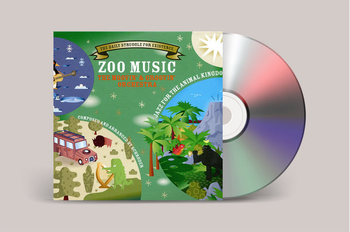 Zoo Music : Jazz for the Animal Kingdom | The Moovin' & Groovin