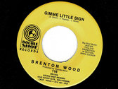 I THINK YOU GOT YOUR FOOLS MIXED UP / GIMMIE A LITTLE SIGN - BRENTON WOOD photo 