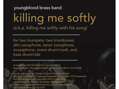 'Killing Me Softly' Sheet Music (score/parts/mp3) main photo