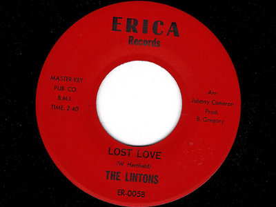 LOST LOVE - THE LINTONS - NM main photo