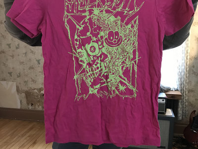 Bill Connors shirt (lime green on pink-limited run) main photo