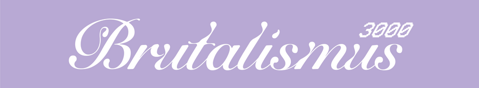 Brutalismus 3000 — Photo · logo
