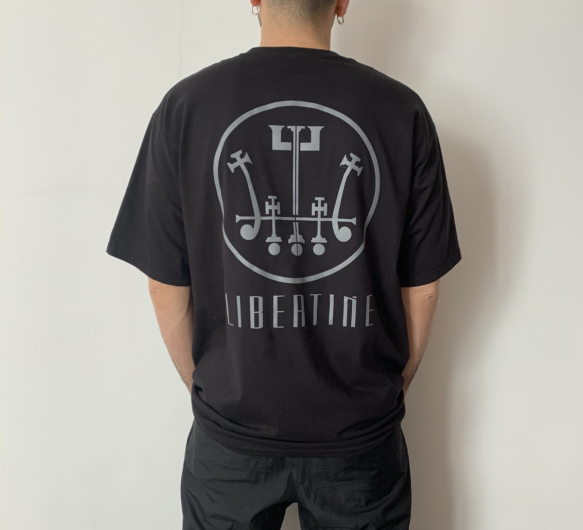 Libertine T-Shirt ( Backside Logo ) Black | Libertine Records