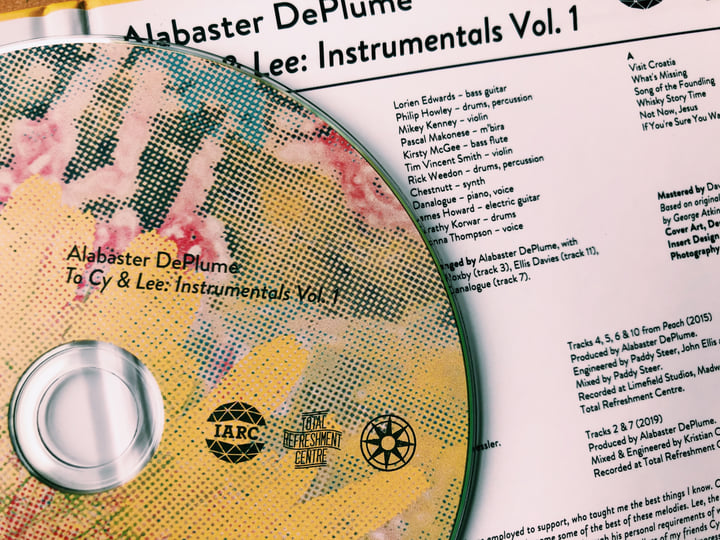 To Cy & Lee: Instrumentals Vol. 1 | Alabaster DePlume