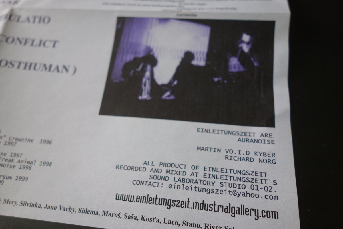 EINLEITUNGSZEIT - Auranoise - original DIY handmade CD | Nomad Sky 