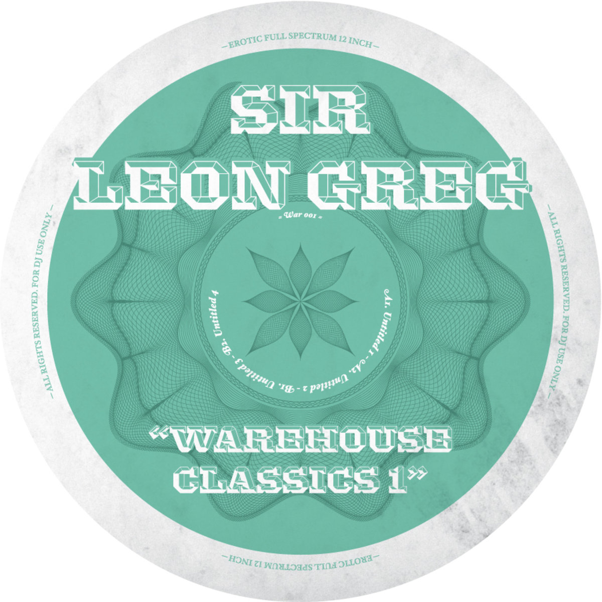 Warehouse Classics 1 | Sir Leon Greg aka Perseus Traxx