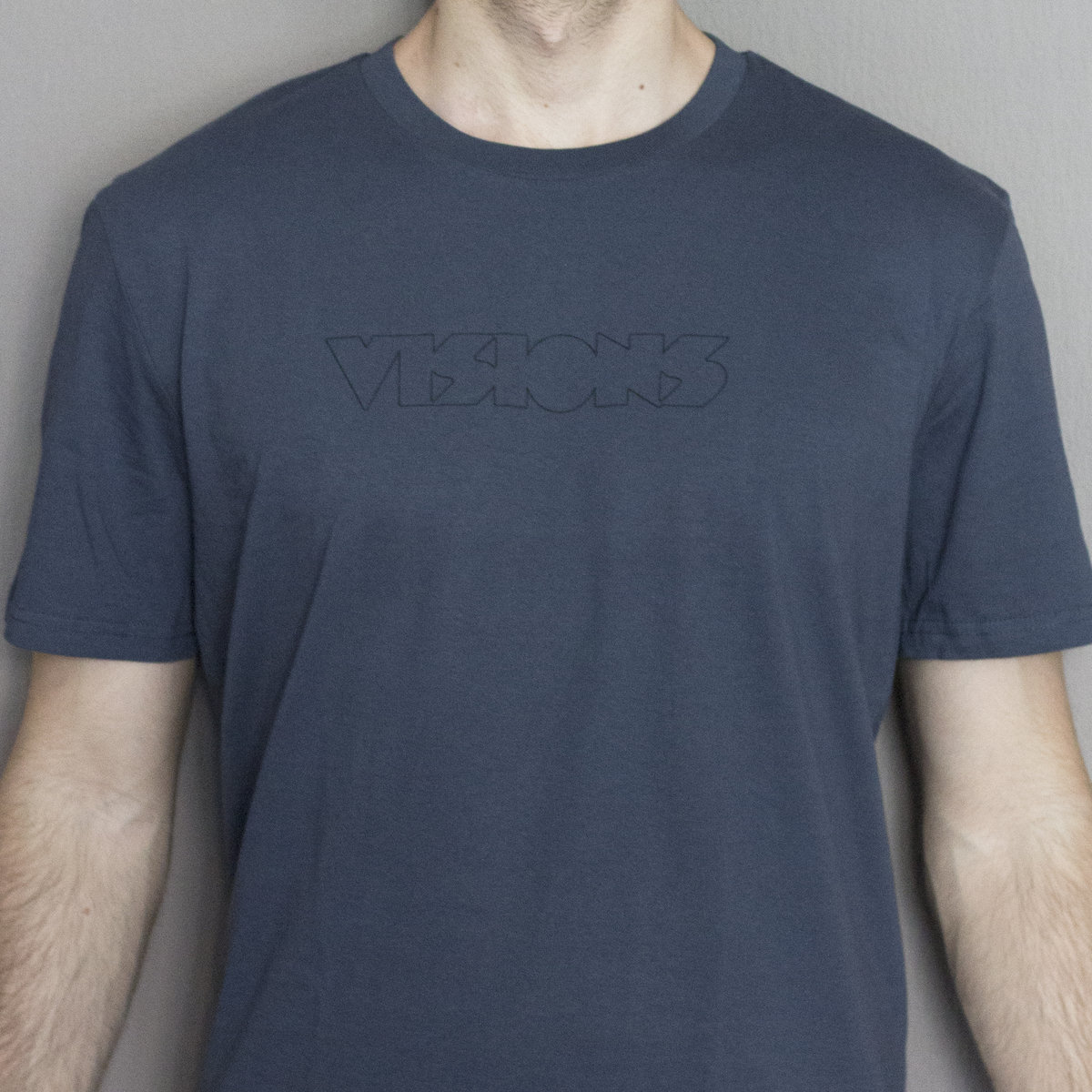 Limited Edition INDIA INK GREY T-Shirts - Visions (front & back) | Visions  Recordings