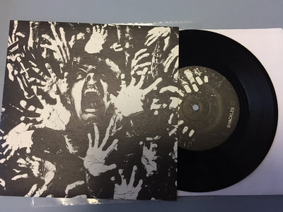 SPLIT 7” with WORN OUT (2013, black vinyl) main photo