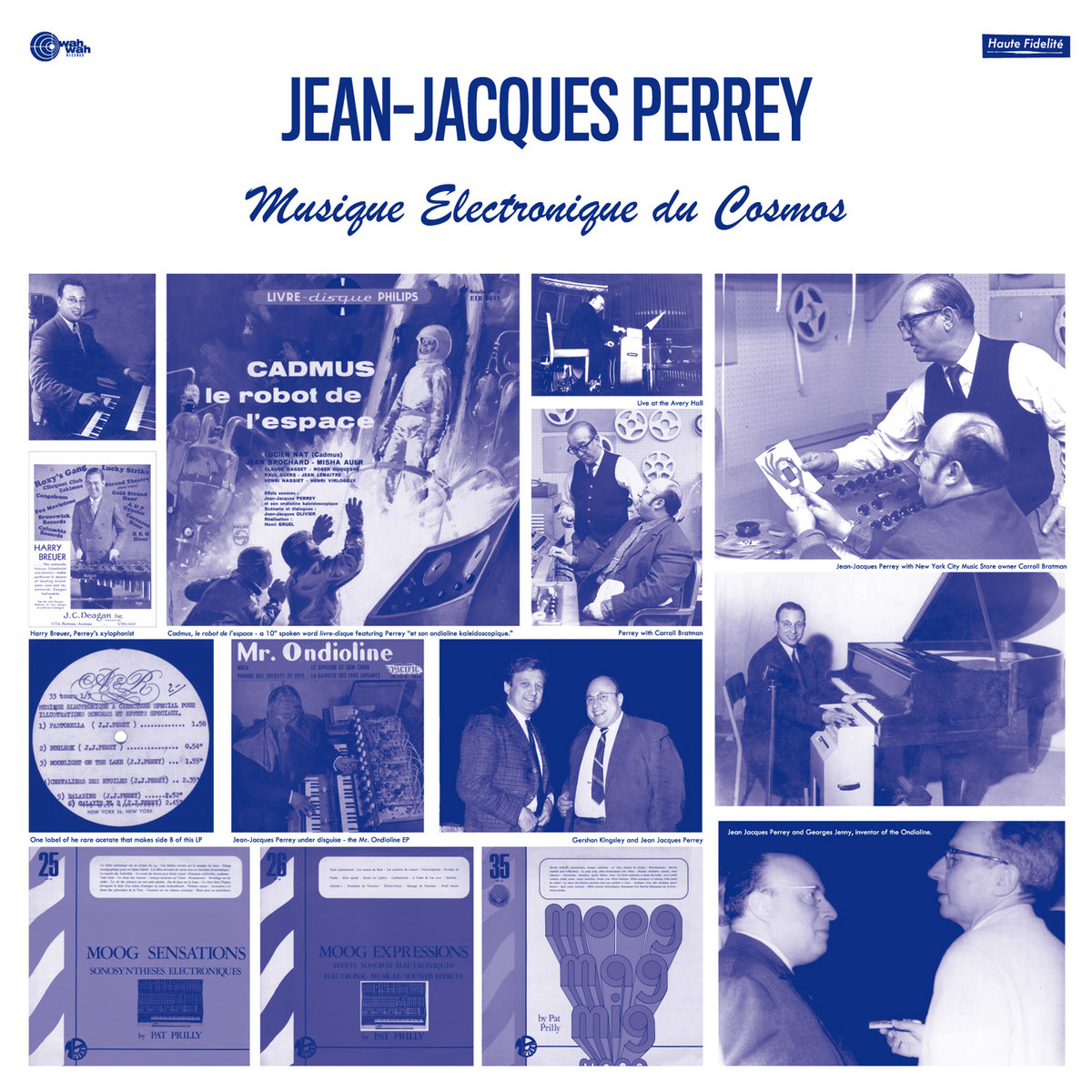 Musique Electronique du Cosmos JeanJacques Perrey Wah Wah Records