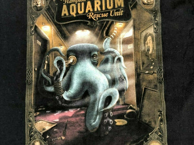 Aquarium Rescue Unit T-shirt - black, small only main photo