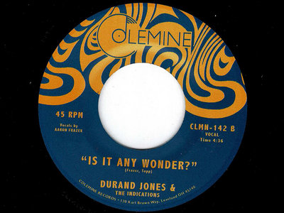 IS IT ANY WONDER - DURAND JONES & THE INDICATIONS main photo