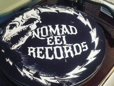 Glow in the dark Original Nomad Eel Records Logo Slipmat main photo
