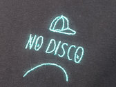 O*RS "NO DISCO" SHIRT BLACK - TURQUOISE (unisex) photo 