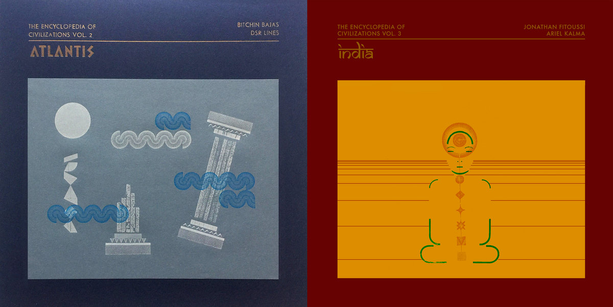 Abst12 Jonathan Fitoussi Ariel Kalma The Encyclopedia Of Civilizations Vol 3 India Lp Abstrakce Records