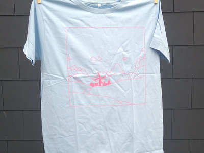 Border Community Painting-by-Numbers T-shirt (Blue) main photo