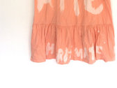 Peach/pink sleeveless dress photo 