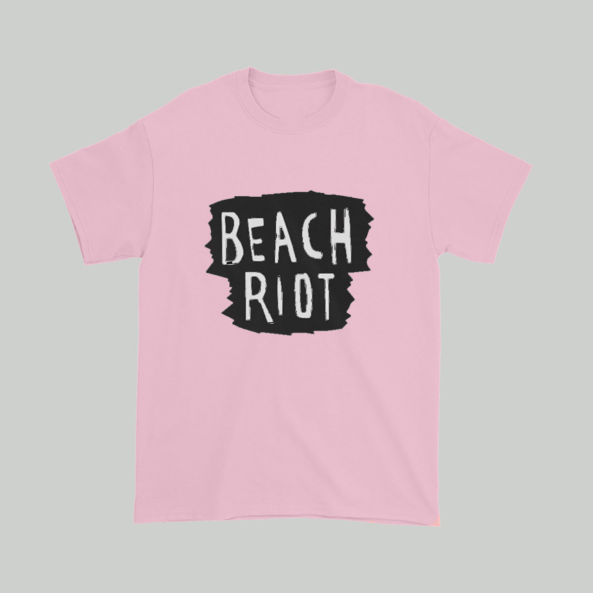 Beach Riot Reverse Logo Tee Pink | Beach Riot