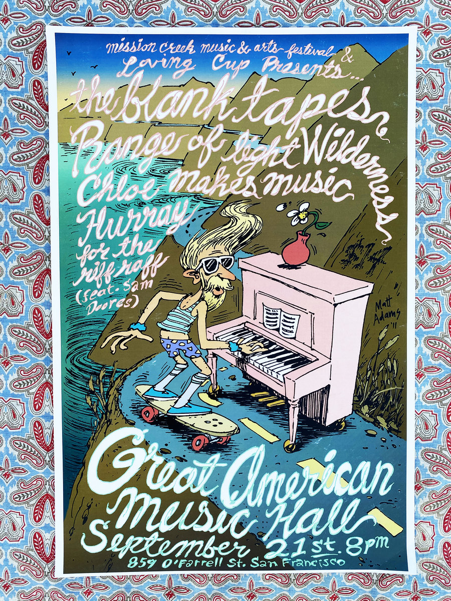 12x18 posters by Matt Adams Pt. 2 | The Blank Tapes